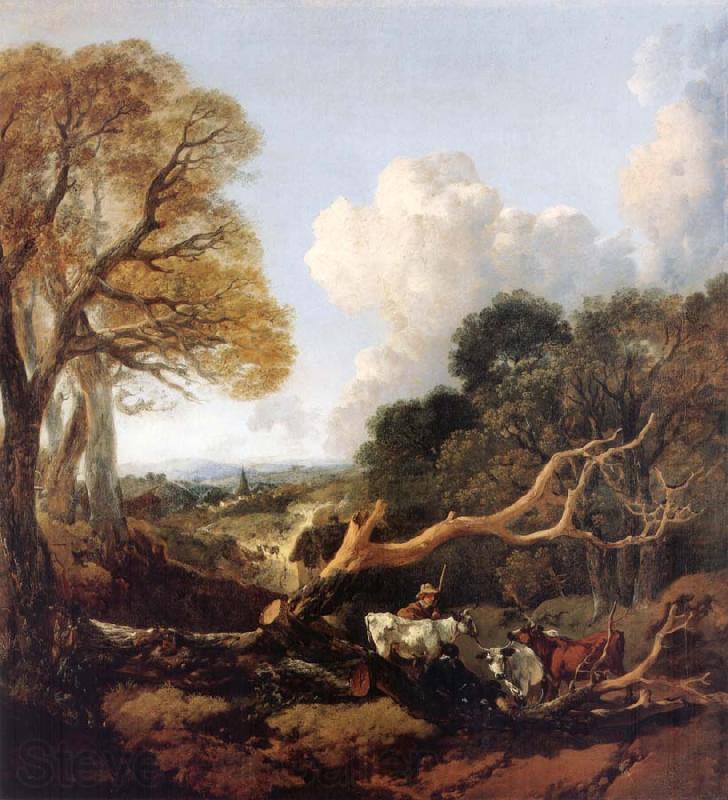 Thomas Gainsborough The Fallen Tree